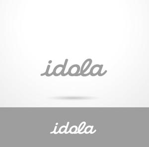 O-tani (sorachienakayoshi)さんのギャラリー運営会社「idola」のロゴへの提案