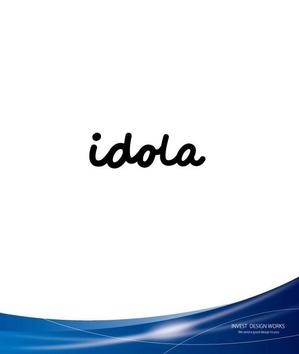 invest (invest)さんのギャラリー運営会社「idola」のロゴへの提案