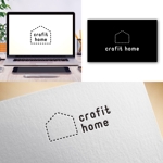Hi-Design (hirokips)さんの工務店「crafit home」のロゴへの提案