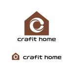 MacMagicianさんの工務店「crafit home」のロゴへの提案