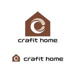 MacMagicianさんの工務店「crafit home」のロゴへの提案