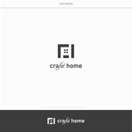 DeeDeeGraphics (DeeDeeGraphics)さんの工務店「crafit home」のロゴへの提案