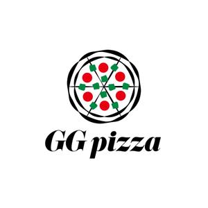 germer design (germer_design)さんの手作りの冷凍ピザ通販サイト「GGpizza」のロゴ作成依頼への提案