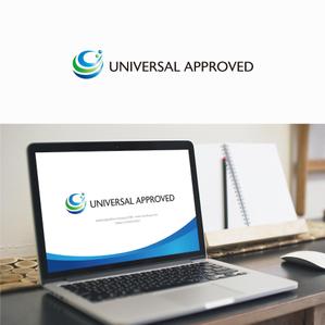 forever (Doing1248)さんの新会社「UNIVERSAL APPROVED」のロゴ（商標登録予定なし）への提案