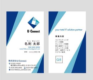 yuri.log Canvaクリエイター (uri_design)さんのロゴ変更に伴う名刺のデザイン。への提案
