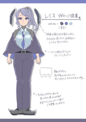 みんちゃ (minchacha)さんのファンタジーRPGで使用するキャラクターデザイン+立ち絵イラスト1点 その3/3への提案