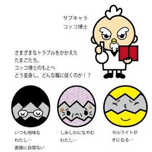 hakka (hakka)さんの美容全般求人サイトのキャラクターへの提案