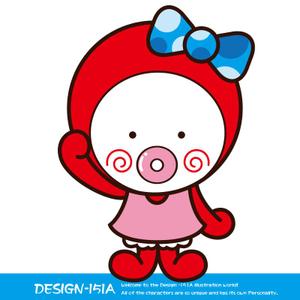 DESIGN-151A (non-wataboushi)さんの「たこ」の、おとぼけかわいいキャラクターへの提案