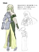 エビグラタン (5e34ceac6c5f4)さんのファンタジーRPGで使用するキャラクターデザイン+立ち絵イラスト1点 その2/3への提案