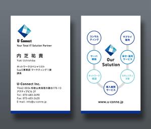 越智DTP (ocnbak)さんのロゴ変更に伴う名刺のデザイン。への提案