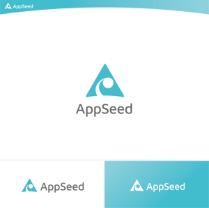 hi06_design (hi06)さんのスマートフォンアプリ開発会社「AppSeed」の会社ロゴへの提案