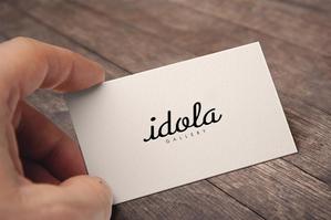 HELLO (tokyodesign)さんのギャラリー運営会社「idola」のロゴへの提案