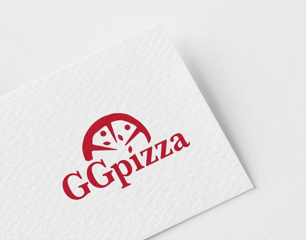 手作りの冷凍ピザ通販サイト「GGpizza」のロゴ作成依頼