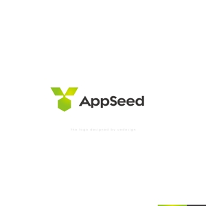 Ü design (ue_taro)さんのスマートフォンアプリ開発会社「AppSeed」の会社ロゴへの提案