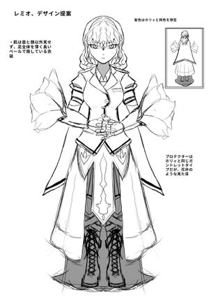 Magotsuka (Magotsuka)さんのファンタジーRPGで使用するキャラクターデザイン+立ち絵イラスト1点 その3/3への提案