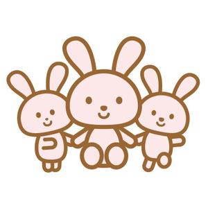yu-design (yu-mam7)さんの新規開業する耳鼻科のクリニックの「うさぎの三姉妹」のキャラクターデザインへの提案