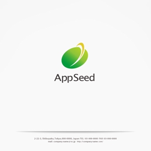 H-Design (yahhidy)さんのスマートフォンアプリ開発会社「AppSeed」の会社ロゴへの提案