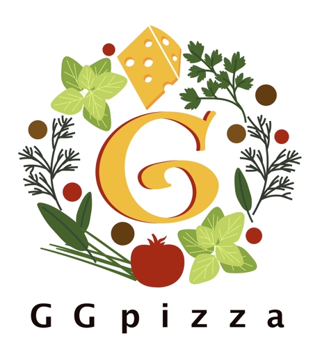 Weblio51　 (Weblio51)さんの手作りの冷凍ピザ通販サイト「GGpizza」のロゴ作成依頼への提案
