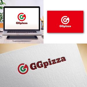 Hi-Design (hirokips)さんの手作りの冷凍ピザ通販サイト「GGpizza」のロゴ作成依頼への提案