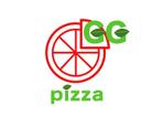 mato29さんの手作りの冷凍ピザ通販サイト「GGpizza」のロゴ作成依頼への提案