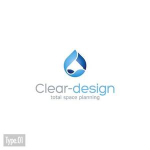 DECO (DECO)さんの「Clear-design」のロゴ作成への提案