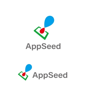 biton (t8o3b1i)さんのスマートフォンアプリ開発会社「AppSeed」の会社ロゴへの提案
