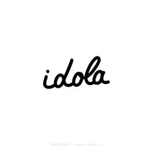 さんのギャラリー運営会社「idola」のロゴへの提案