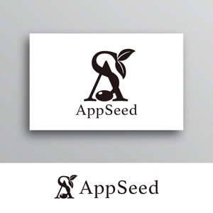 White-design (White-design)さんのスマートフォンアプリ開発会社「AppSeed」の会社ロゴへの提案