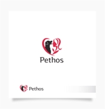 forever (Doing1248)さんの動物・ペット関連会社「Pethos」のロゴへの提案
