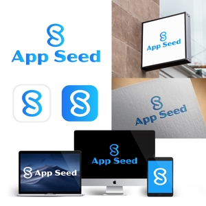 FRUITS LABO (FRUITSLABO2)さんのスマートフォンアプリ開発会社「AppSeed」の会社ロゴへの提案