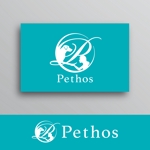 White-design (White-design)さんの動物・ペット関連会社「Pethos」のロゴへの提案