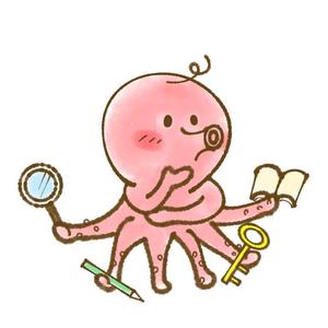 mi-ju (mi-ju)さんの「たこ」の、おとぼけかわいいキャラクターへの提案