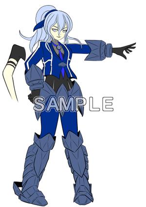yamamotodentaku (yamamoto_dentaku)さんのファンタジーRPGで使用するキャラクターデザイン+立ち絵イラスト1点 その3/3への提案