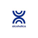 HIROKIX (HEROX)さんのアパレル・雑貨ブランド「alcoholica」のロゴ作成への提案