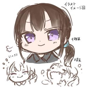 もぷ (mopu_)さんの声優事務所オンラインコンテンツに出演する女の子キャライラスト（1体3表情）依頼への提案