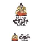 Lily_D (dakir)さんの東京ラーメン館「七福神」のシンボルマークとロゴへの提案