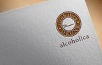 清水　貴史 (smirk777)さんのアパレル・雑貨ブランド「alcoholica」のロゴ作成への提案