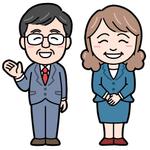 カトウナオコ (katonao)さんの税理士事務所Webサイト用の人物イラストへの提案