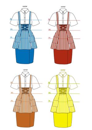 mint design (mint_LoveBird)さんのコンセプトカフェのコスチュームデザインへの提案