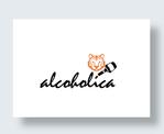 IandO (zen634)さんのアパレル・雑貨ブランド「alcoholica」のロゴ作成への提案