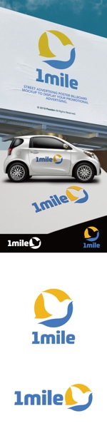cozzy (cozzy)さんの企業「1MILE（ワンマイル）」のロゴ制作への提案