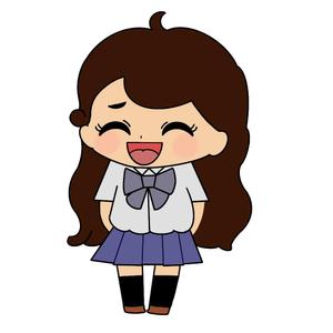 たぬまる (hihappy)さんの声優事務所オンラインコンテンツに出演する女の子キャライラスト（1体3表情）依頼への提案