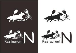 manamana (manamana05222222)さんの新規オープン予定 ドッグラン併設レストラン「Restaurant N」の店舗ロゴの製作を御願いしますへの提案