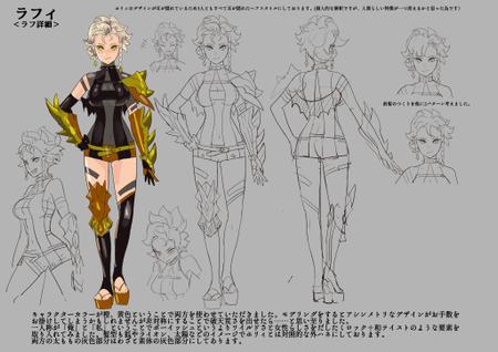 ファンタジーrpgで使用するキャラクターデザイン 立ち絵イラスト1点 その1 3の依頼 外注 キャラクターデザイン 制作 募集の仕事 副業 クラウドソーシング ランサーズ Id