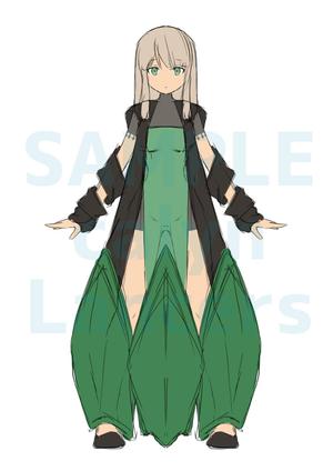 calyn (k_a_n)さんのファンタジーRPGで使用するキャラクターデザイン+立ち絵イラスト1点 その2/3への提案