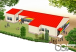 OGi Design  (ogidesign)さんの児童発達支援センターの施設の完成予想イラストの作製の依頼への提案
