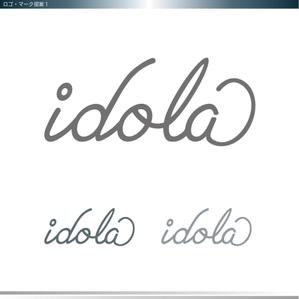 Remingtonさんのギャラリー運営会社「idola」のロゴへの提案