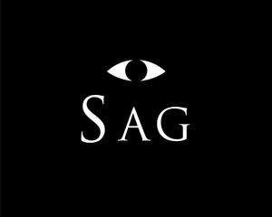 simple design (_koaso)さんのアパレルブランド「S AG」のブランド、会社ロゴへの提案