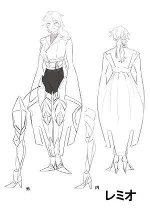 日野天葉 (amaha1212)さんのファンタジーRPGで使用するキャラクターデザイン+立ち絵イラスト1点 その3/3への提案