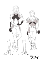 日野天葉 (amaha1212)さんのファンタジーRPGで使用するキャラクターデザイン+立ち絵イラスト1点 その1/3への提案